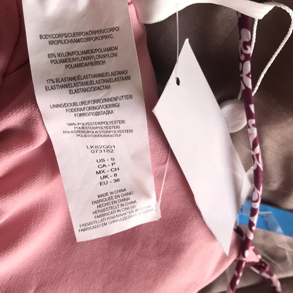 Super Cute floral Lucky Brand swimsuit - Picture 7 of 8